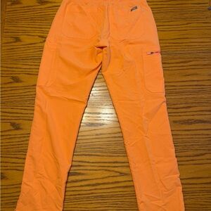 Figs Women's Bright Orange yola scrub Pants
